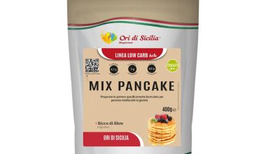 MIX PANCAKE LOW CARB 400GR.