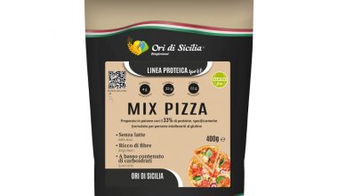 MIX PIZZA PROTEICO 400 GR.