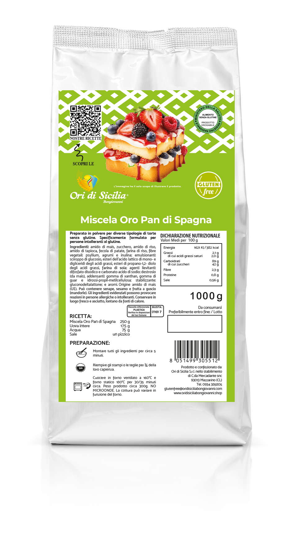 Miscela Oro Pan di Spagna