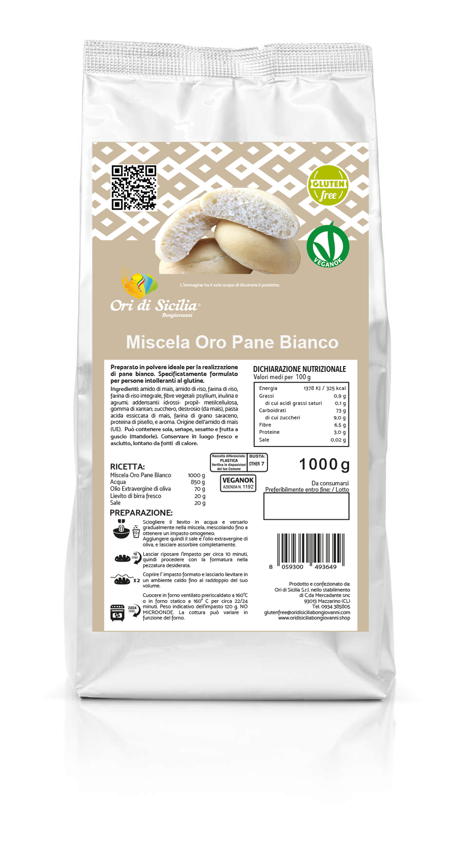 MISCELA PANE BIANCO