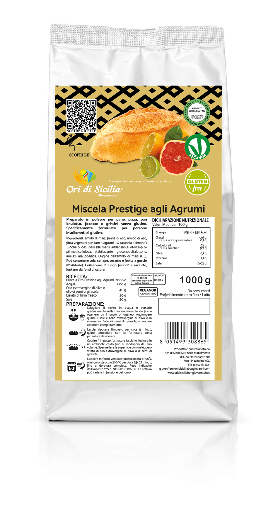 Miscela Prestige agli agrumi