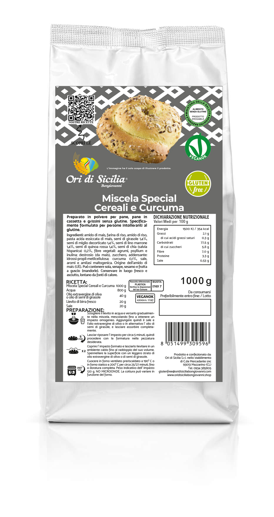 Miscela Special Cereali e Curcuma