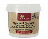Quadretti di Cioccolato fondente 43%
