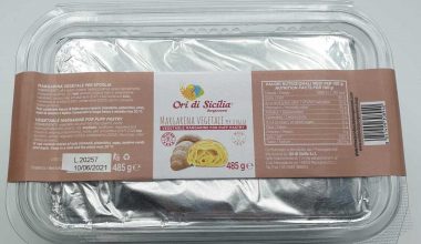 Margarina vegetale per sfoglia - 485gr